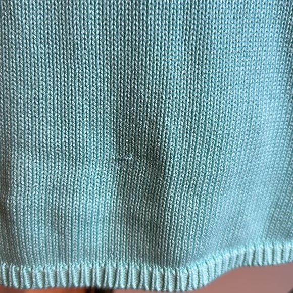 Heather b l Women's Aqua Knit Top - Picture 3 of 5